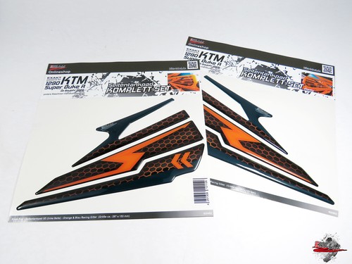 Juego de pegatinas de gel de almohadilla de depósito lateral para KTM 1290 Super Duke R - Imagen 8 de 10