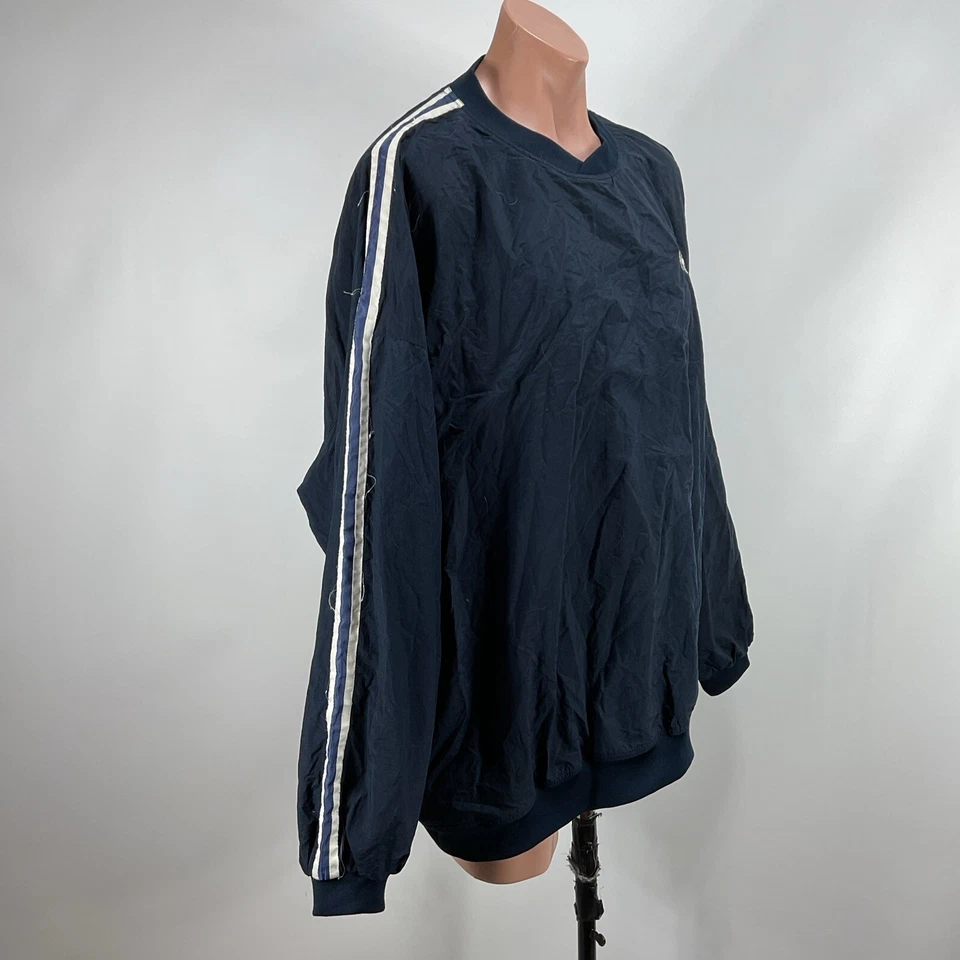 Big Dogs Jacket Mens 3XL Blue Pullover Windbreaker Nylon Vintage 90s y2k - Image 4 of 4