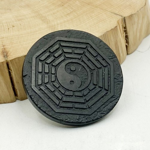 Rond Protective Pendant Ring Luxurious Smooth Pattern Necklace Decoration 35mm - Picture 38 of 42