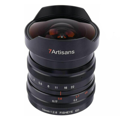 7artisans 10mm Fisheye Wide Angle Full Frame Lens Sony E