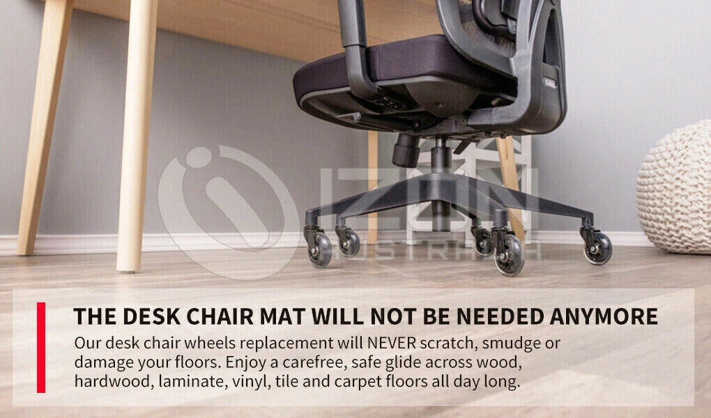 Chair wheels 2024 not rolling