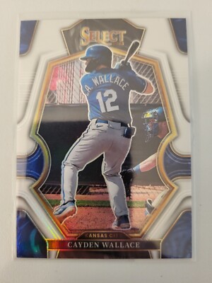 Cayden Wallace White 9/149 2023 Panini Select Baseball