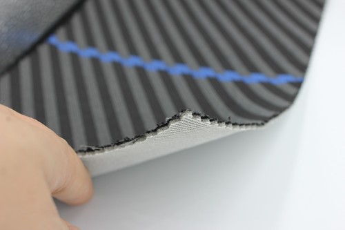 ALPINA Blue Car Upholstery Fabric Premium - BMW M3 E30 - 4mm Foam - 59" -150cm - Picture 6 of 7
