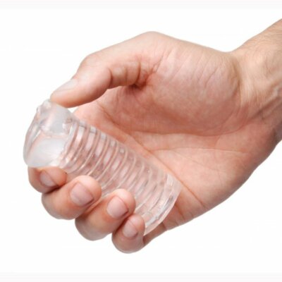 Stretchy Mini Ribbed Pocket Tight Pussy Stroker Masturbators Sex-toys for  Men 716770052780| eBay