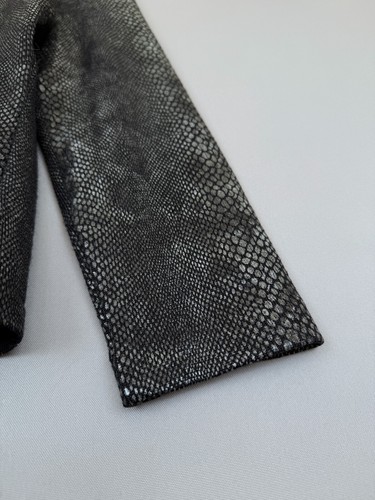 Vintage YVES SAINT LAURENT Variation Snakeskin Pattern Wool Knit Sweater Size M - Picture 14 of 14