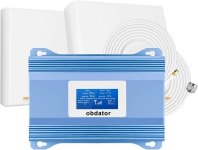 Verizon Cricket Cell Phone Signal Booster AT&T Cell Phone Signal