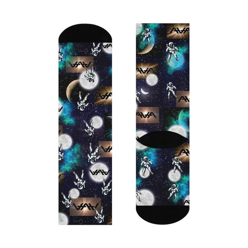 AVA Angels and Airwaves Socken 1 Größe Unisex dehnbar Astronauten Aliens Original - Bild 6 von 7