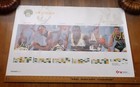 SEATTLE SONICS 2001-02 Season Schedule w/ Holographic & 6 players, 36" x 24"  — photo 3