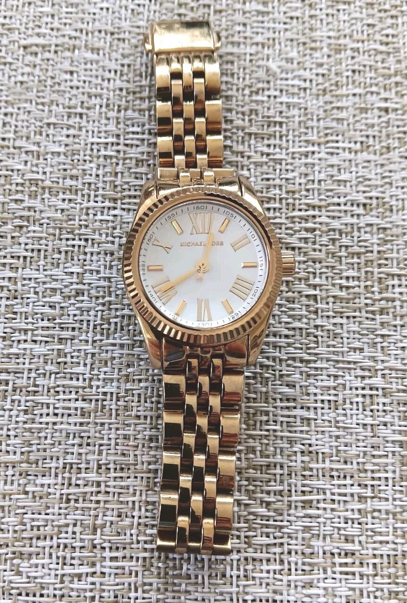 Michael Kors Gold Tone MK3229 Wrist Watch Women
