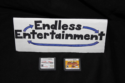 Mario Kart DS & Mario vs. Donkey Kong Mini-Land Mayhem Lot Nintendo DS Cart Only