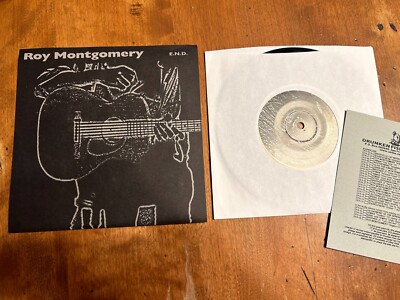 NOS 1998 ROY MONTGOMERY E.N.D. 45RPM Vinyl Space Rock Avantgarde NM Experimental