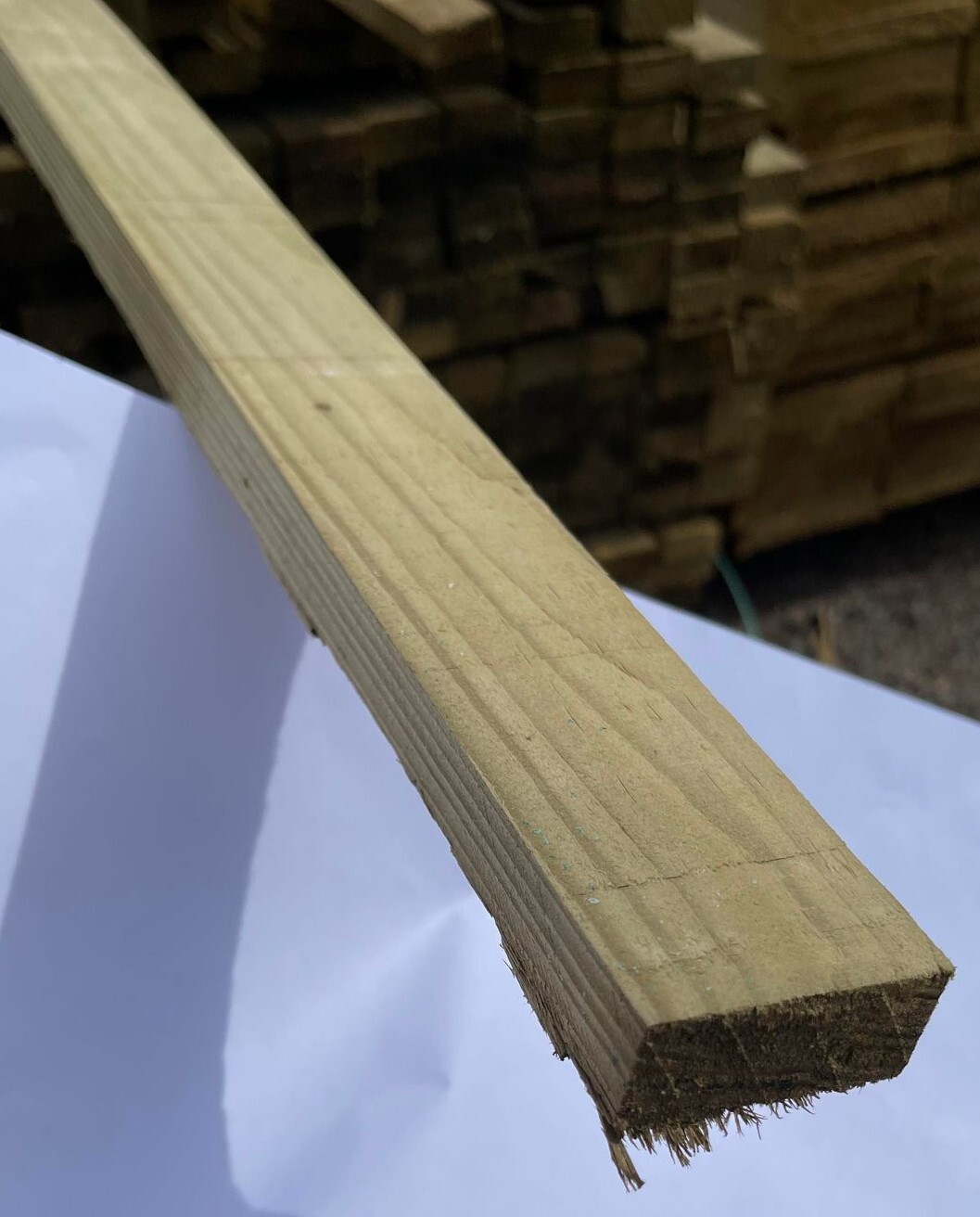 Treated Timber Roofing Lath Batten 38mm x 19mm x 1.8m (6ft) £1.35 ea