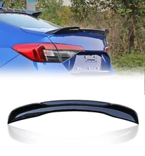 For 2022-2026 Honda Sedan Civic 4Dr JDM Style Trunk Spoiler Wing GLOSS BLACK