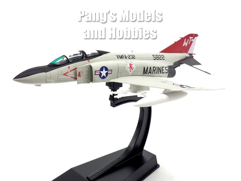 F-4J F-4 Phantom II VFMA-232 Red Devils, Marines 1972 1/100 Scale