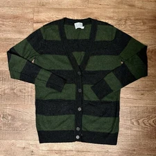 Michael Stars Striped Wool & Cashmere Cardigan Size XS EUC!