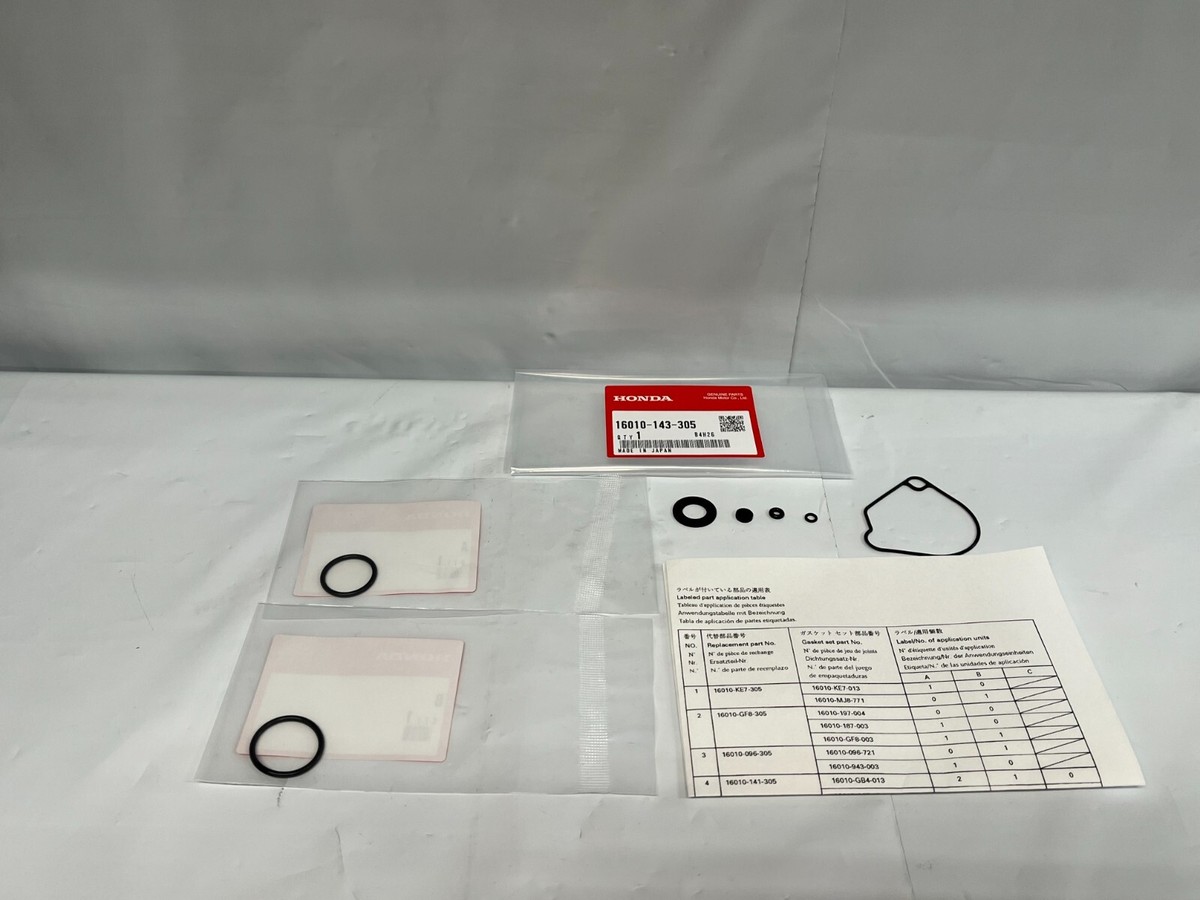 16010-143-305 Honda Gasket Set 16010143305 Genuine OEM Part for