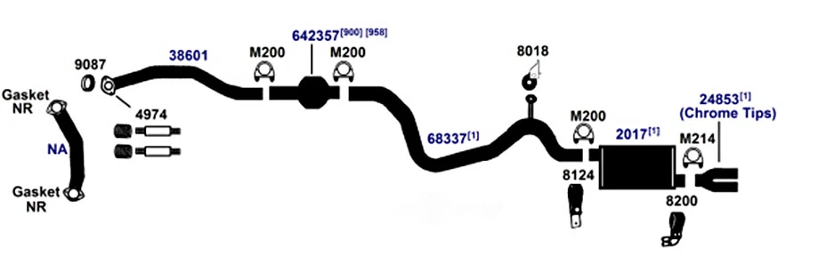 Soporte de escape-VIN: 3 AP escape 8018 Foto 3 de 4