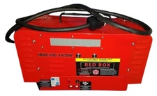 Red Box RBSC100 14V/28V 100-Amp Continuous DC Portable Power Unit 208-230 VAC