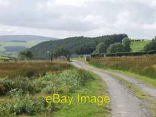Photo 6x4 Cattle grid near Springhill Bedwlwyn The road crosses an unfenc c2007