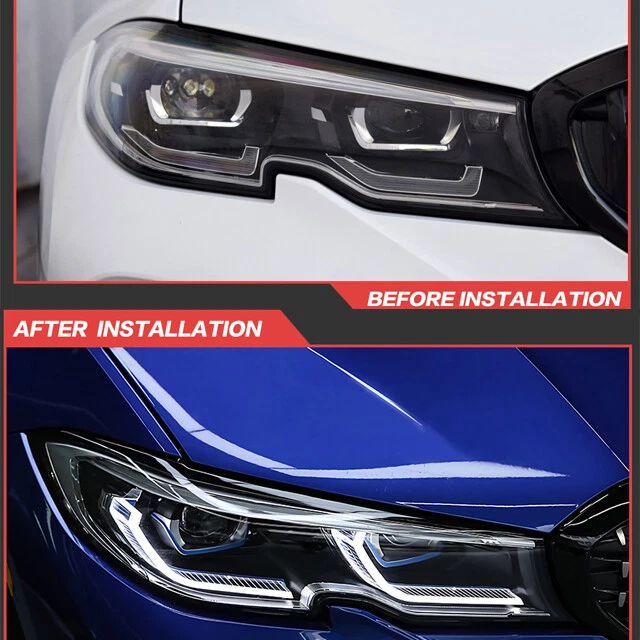 Para BMW Serie 3 G20 G28 19-22 Faros Actualización Láser Adaptativo y Faro LED Foto 2 de 4