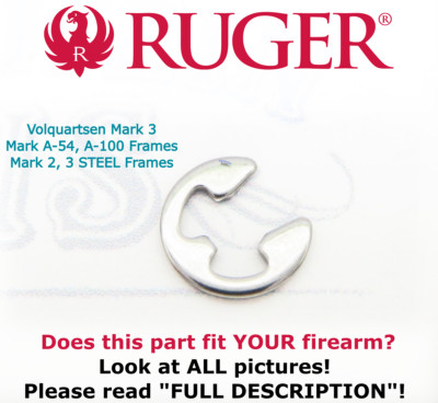 RUGER Trigger Pivot Pin Retainer SS Mark 1, Volquartsen Mark 3