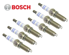 Bosch OEM Spark Plug Double Platinum Plug (6pcs) for Mercedes V6 3.0L 3.5L Gas