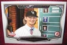 2015 BOWMAN DRAFT PICKS & PROSPECTS DRAFT NIGHT #DN-1 BRENDAN RODGERS