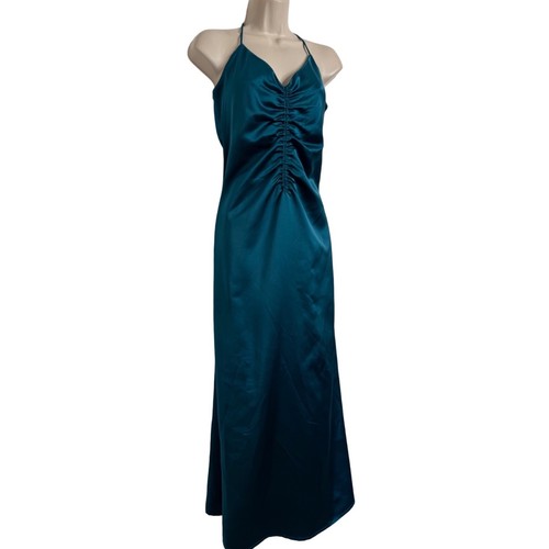 Jason Wu Full Length Maxi Strappy Heavy Polyester Rushed Front Size Large Dress - Picture 9 of 15