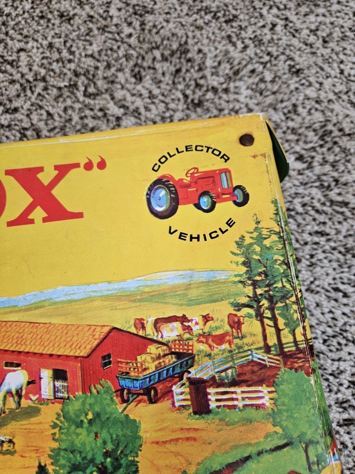 1970 Lesney Matchbox Country Playset Plastic Vinyl Case Sears Roebuck