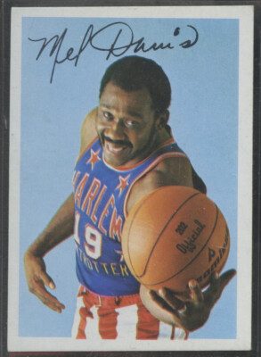 1971 Fleer Cocoa Puffs Harlem Globetrotters #27 Mel Davis
