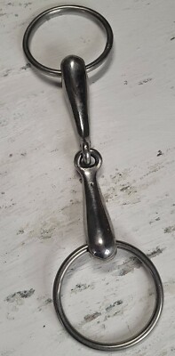 Bague De Mors Lâche (Snaffle) 5 Pouces – Inox Simple Brisure – Occasion