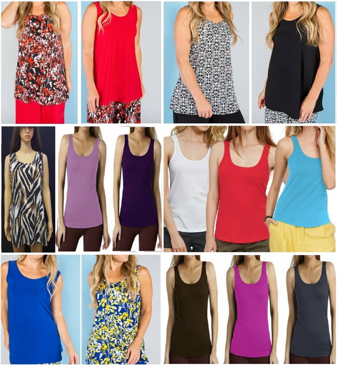 Ladies vest deals tops uk
