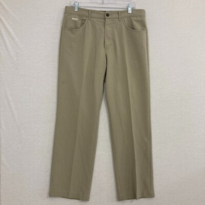 Alberto TOM Ceramica Cream Comfort Fit Pants Size 48 Comfort Preppy