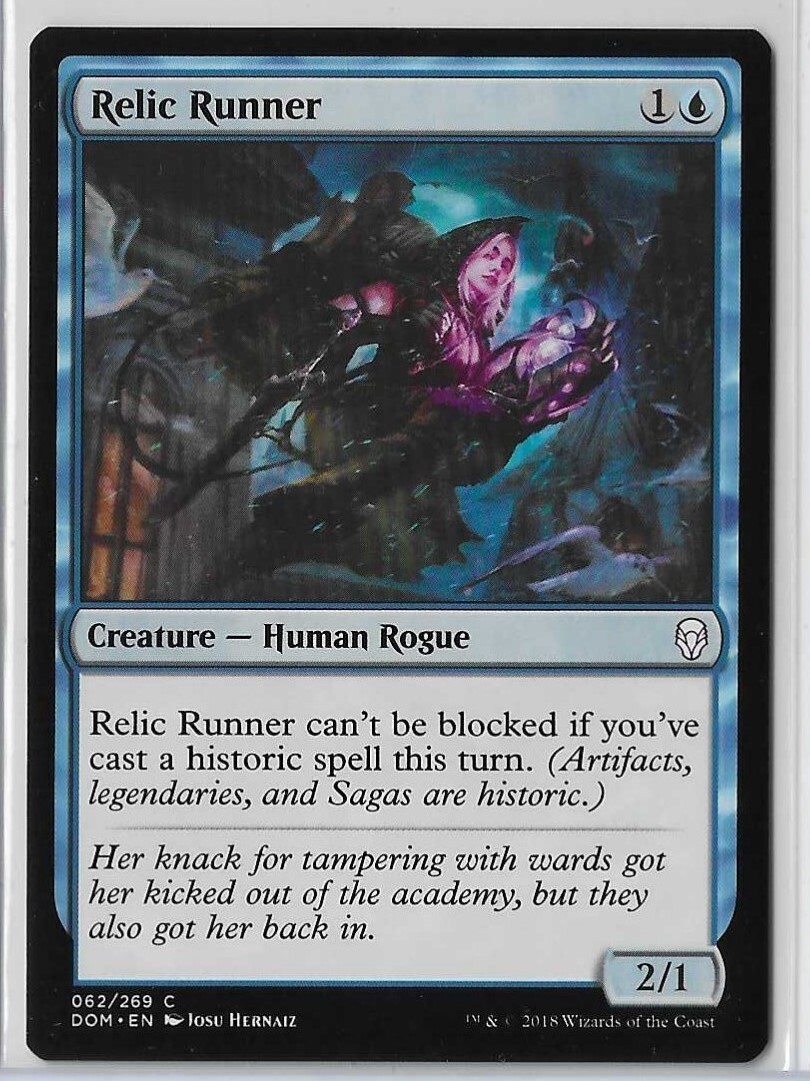 MTG Relic Runner Dominaria (DOM) Common Magic Card #062/269 Unplayed | eBay MTG Relic Runner Dominaria (DOM) Common Magic Card #062/269 Unplayed | eBay