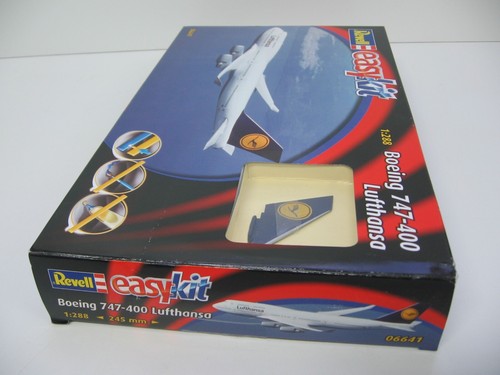 1/288 Revell 06641 Boeing 747-400 Lufthansa Easy kit Bausatz NEU ungeöffnet - Bild 4 von 5