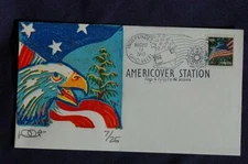 2013 Americover Convention Event Cover Curtis Cachet Sc#4795 CU482 Summer Flag