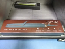 New NIB Hairitage by Mindy McKnight Go with the flow 2-in-one styler