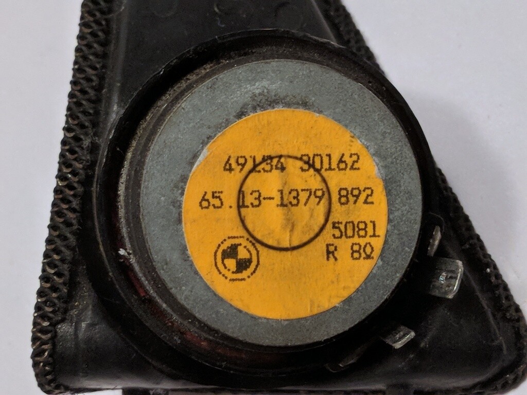 Genuine BMW E32 Door speaker. Passenger 65131379892 | eBay