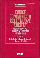 CODICE COMMENTATO DELLE NUOVE SOCIETA'
