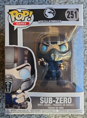 Funko Pop! Games Vinyl Figure Mortal Kombat X  Sub-Zero 