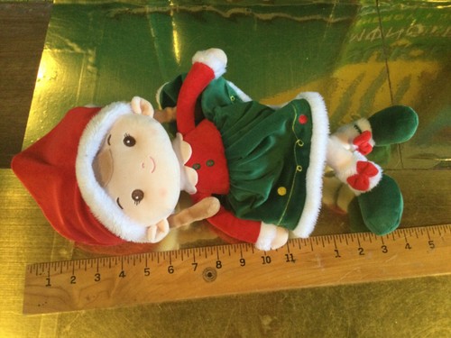 LEYADOLL THE ELF CHRISTMAS SOFT DOLL SHE CAN BE PERSONALIZED - Picture 12 of 13