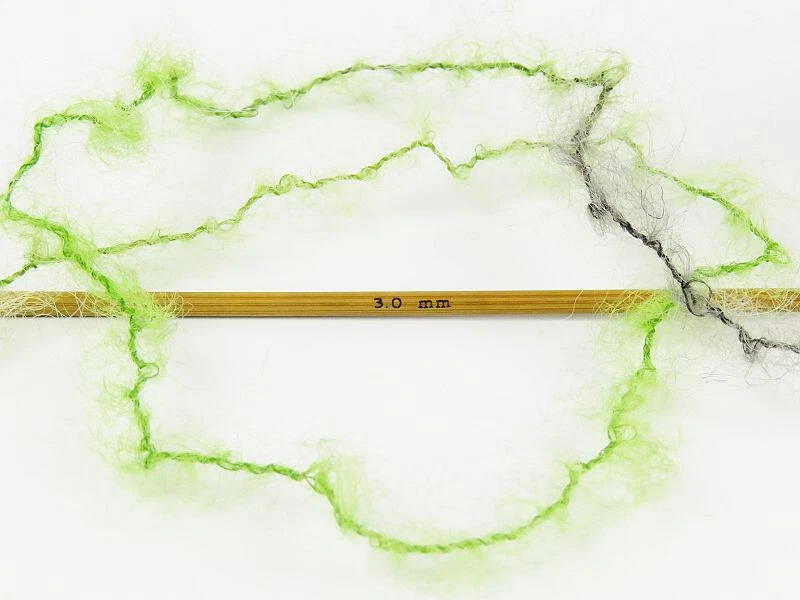 8-Skein Lot Kid Mohair Alpaca Color Yarn 8x50g/270m Green Grey Camel Orange - Image 3 of 4