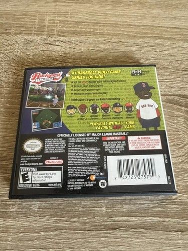 Cartucho Backyard Baseball '09 Nintendo DS en estuche - Funciona en caja original - Imagen 11 de 11