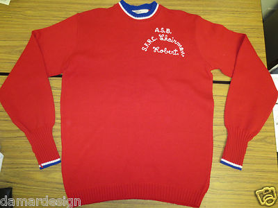 FLAWLESS LOWELL High School PATRIOTS Whittier CA RARE Varsity Sweater ALBION