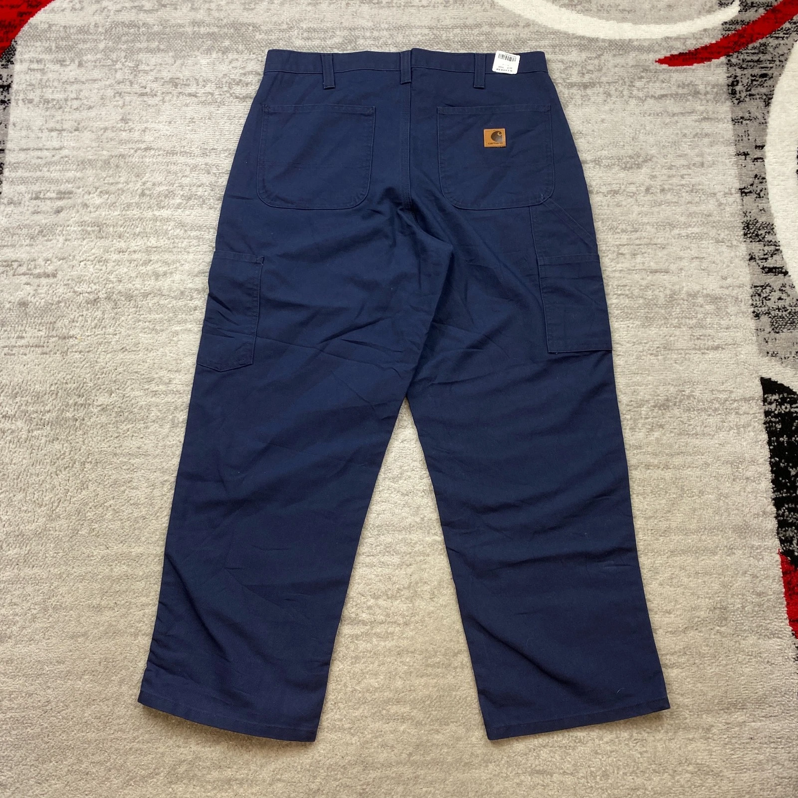 Carhartt Chino Pant 34 Blue Y2K Rugged Preppy Flex Outdoors Hike Swing 34x28 Men