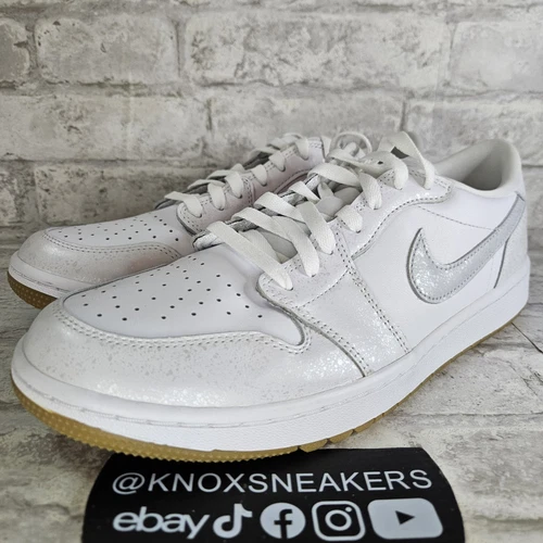 Nike Air Jordan 1 Low G Golf White Pure Platinum Gum DD9315-111 Size 10.5