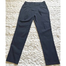 NWT Women s Black Straight Leg Dress Pants Size S High Rise Career Office Work