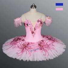 Performance Ballet Tutu Girls Ballerina Dance Costume Women Pancake Tutu Dress