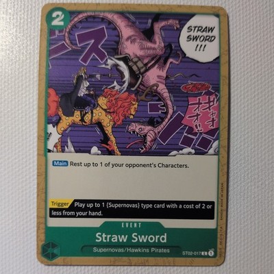 Straw Sword - ST02-017 - NM - One Piece TCG
