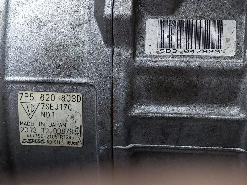 Compresor de aire acondicionado compatible con 11-18 PORSCHE CAYENNE 732257 Foto 4 de 4